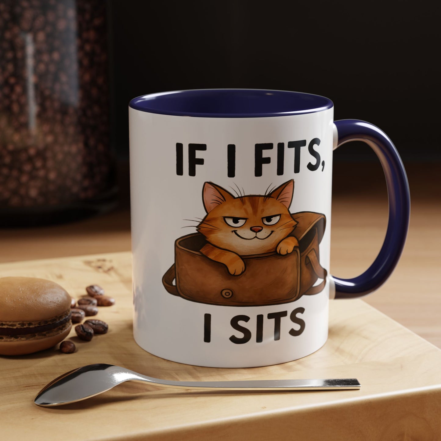 Animal Mug - If I Fits I Sits