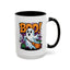 Halloween Mug - Boo! Flying Ghost With Broom