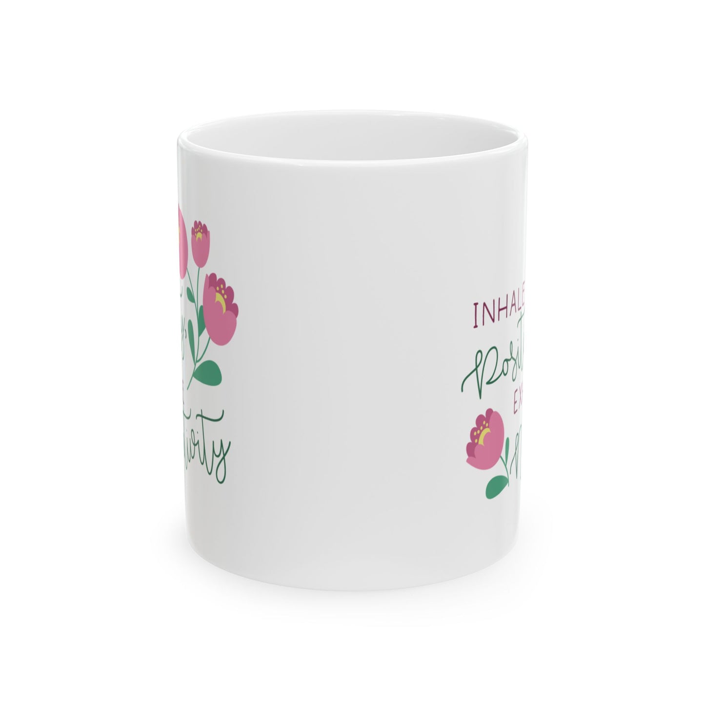 Wellness Mug - Inhale Positivity, Exhale Negativity