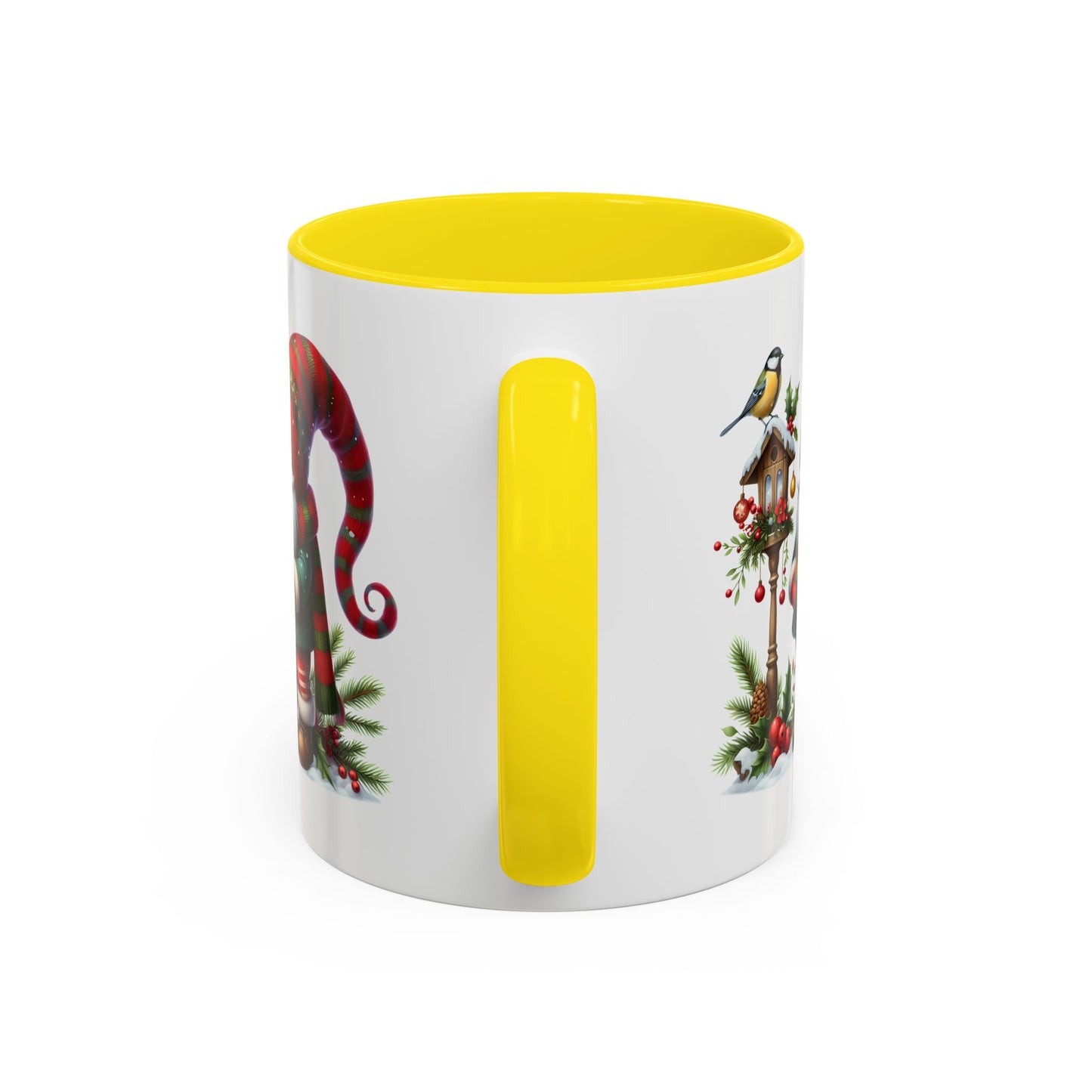 Christmas Mug - Gnome and Birdhouse