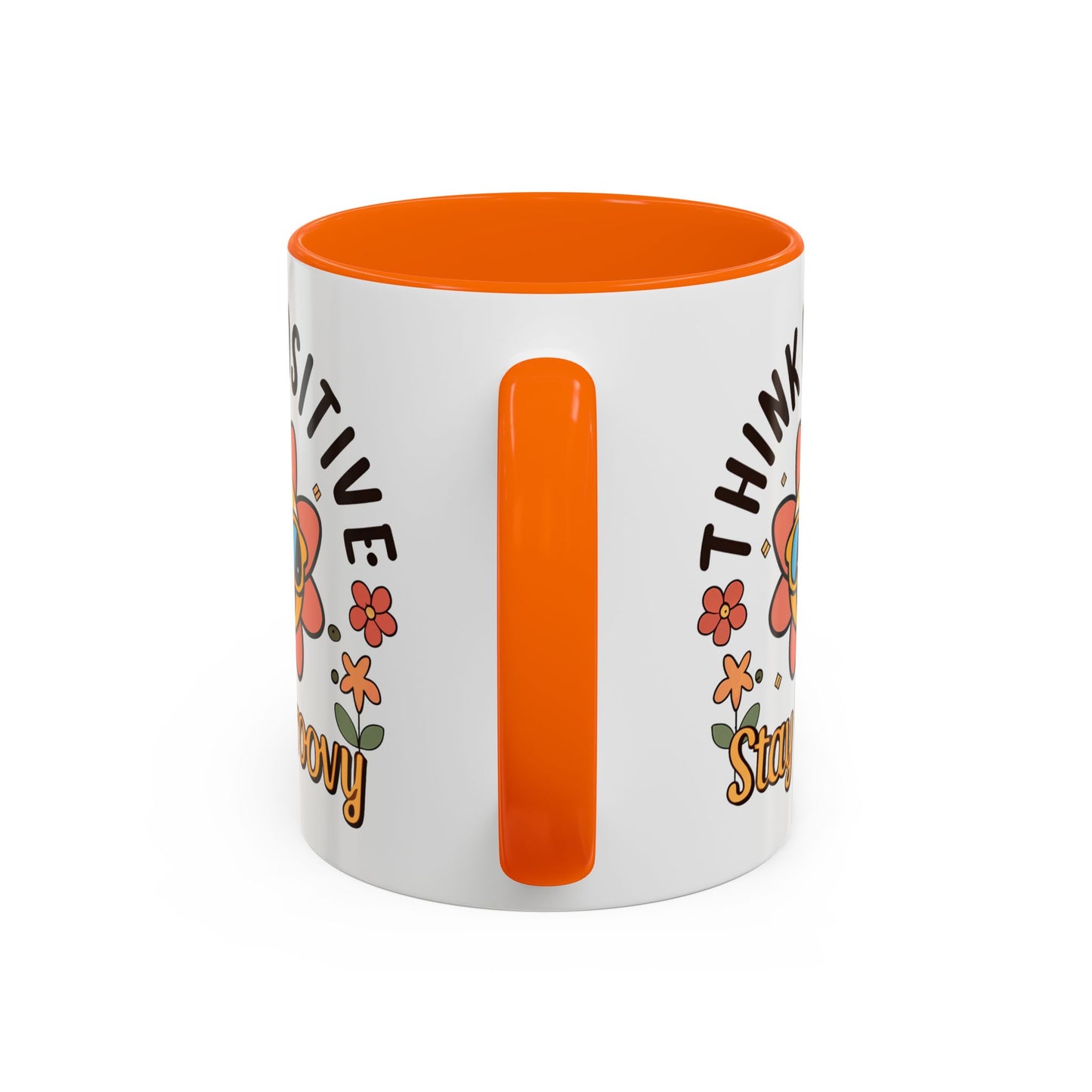Wellness Mug - Think Positive Stay Groovy