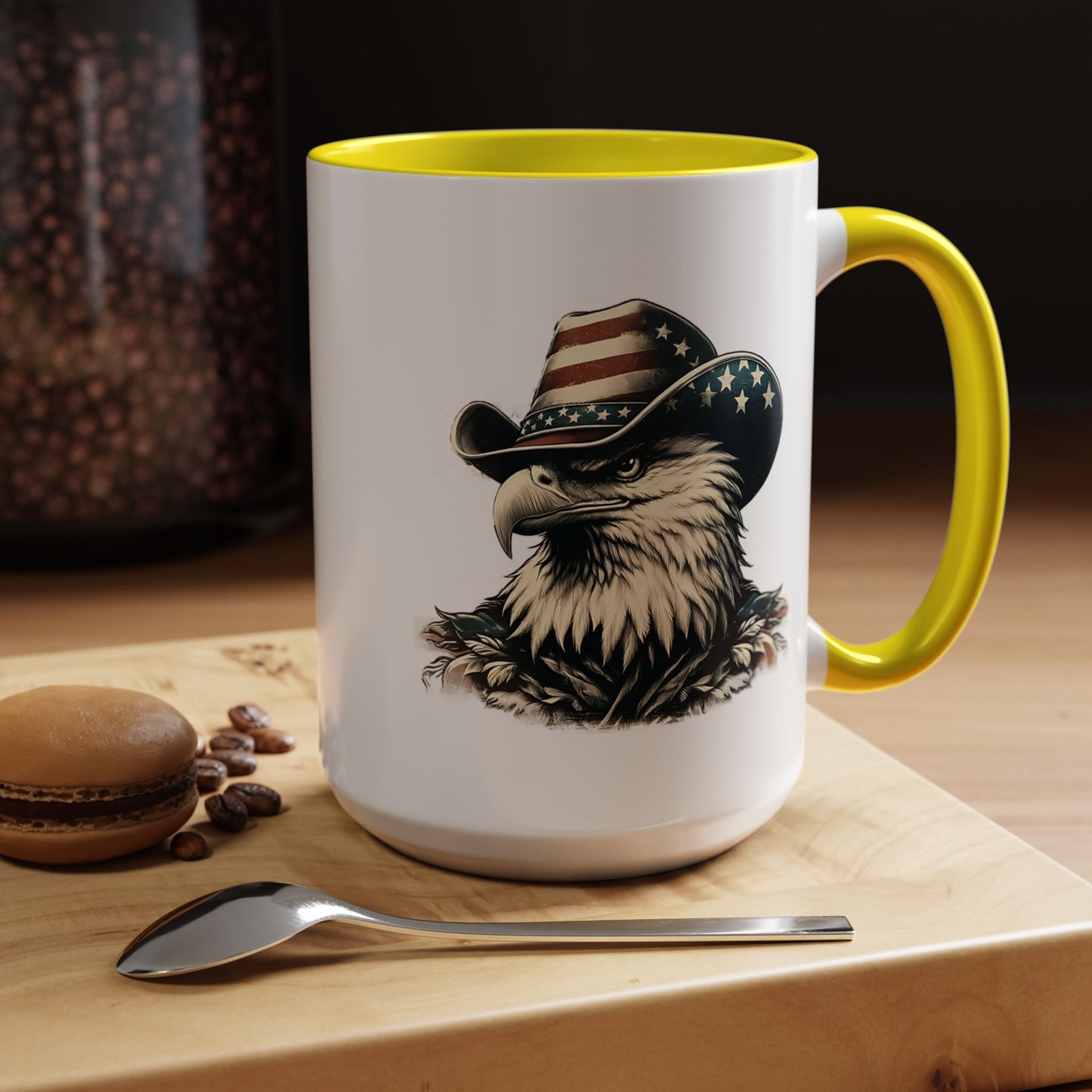 4th of July Mug - American Bald Eagle Flag 5