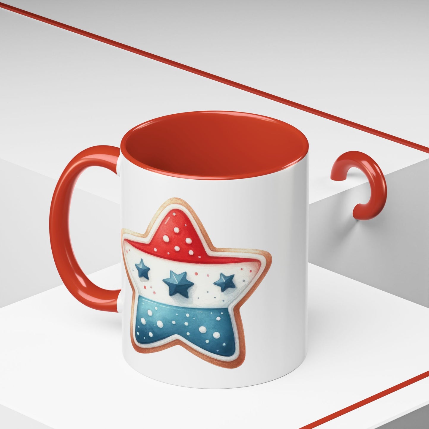 4th of July - Star Cookie Flag