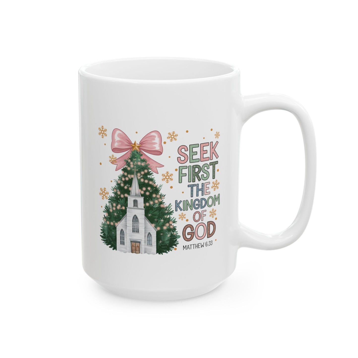 Religious Mug - Seek First