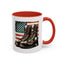 4th of July Mug - Fallen Soldier Boots Flag