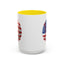 4th of July Mug - Baseball American Flag