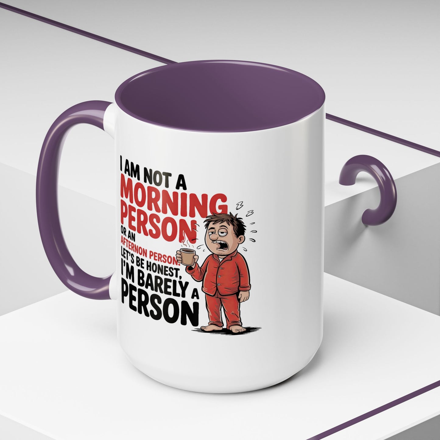 Adult Mug - I'm Not a Morning Person