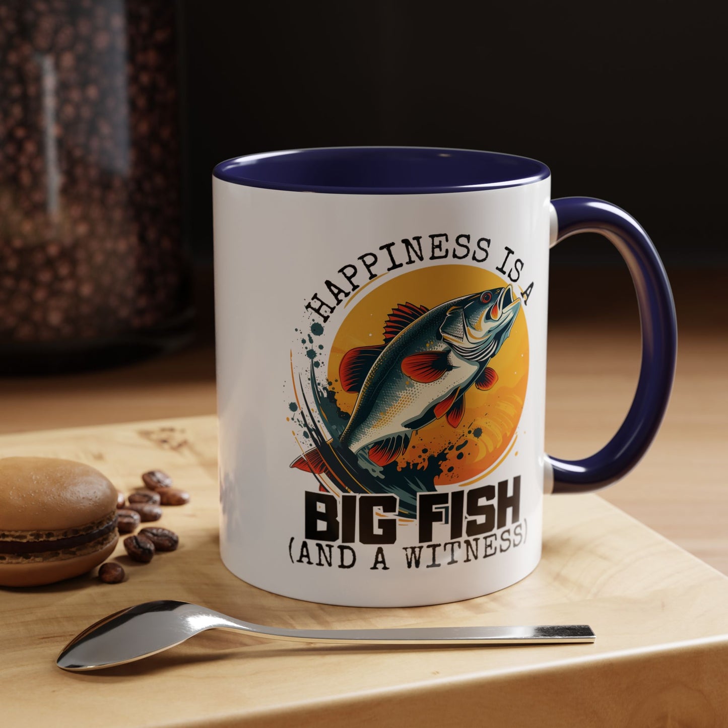 Adventure Mug - Happiness Is A Big Fish