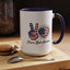 4th of July Mug - Peace Love America