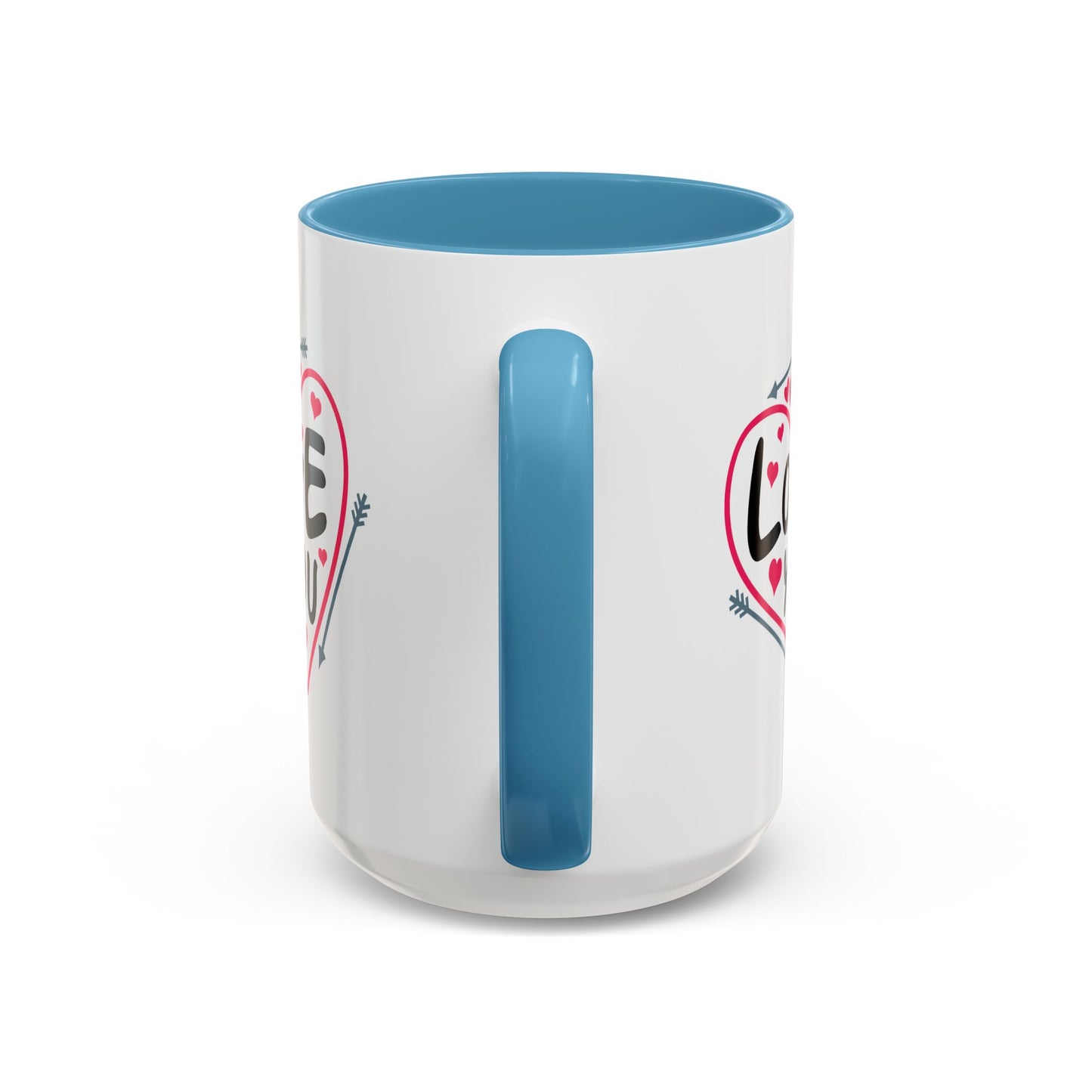 Valentine's Day Mug - Love You Heart Arrows