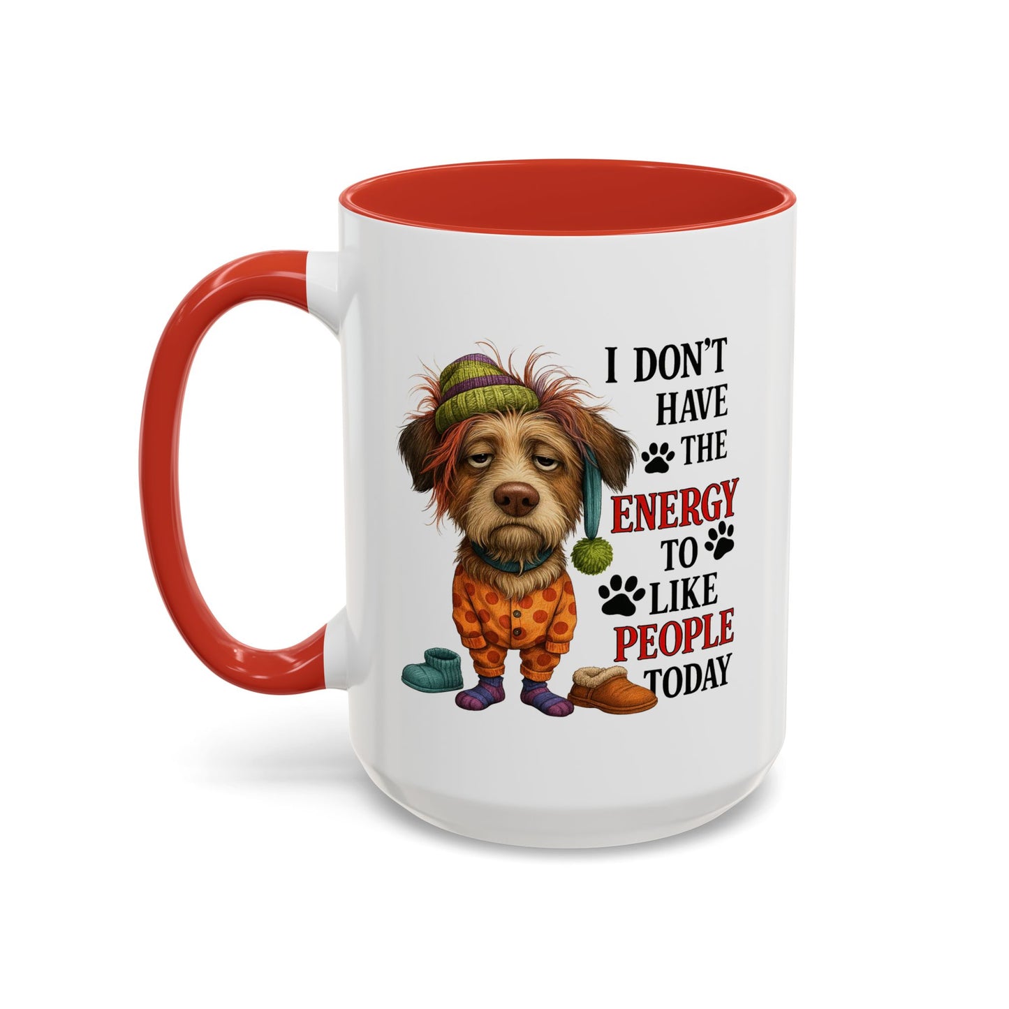 Animal Mug - I Don't Have The Energy