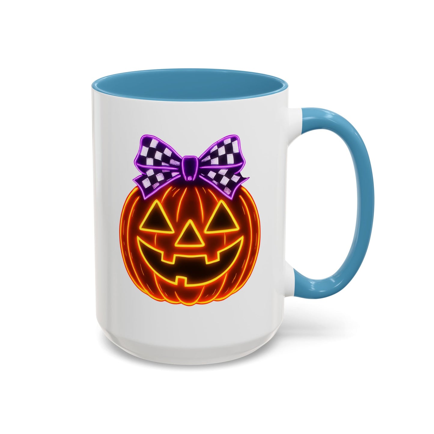 Halloween Mug - Purple Bow's Pumpkin
