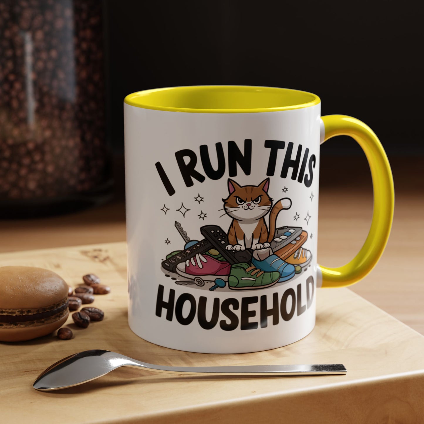 Animal Mug - I Run This Household