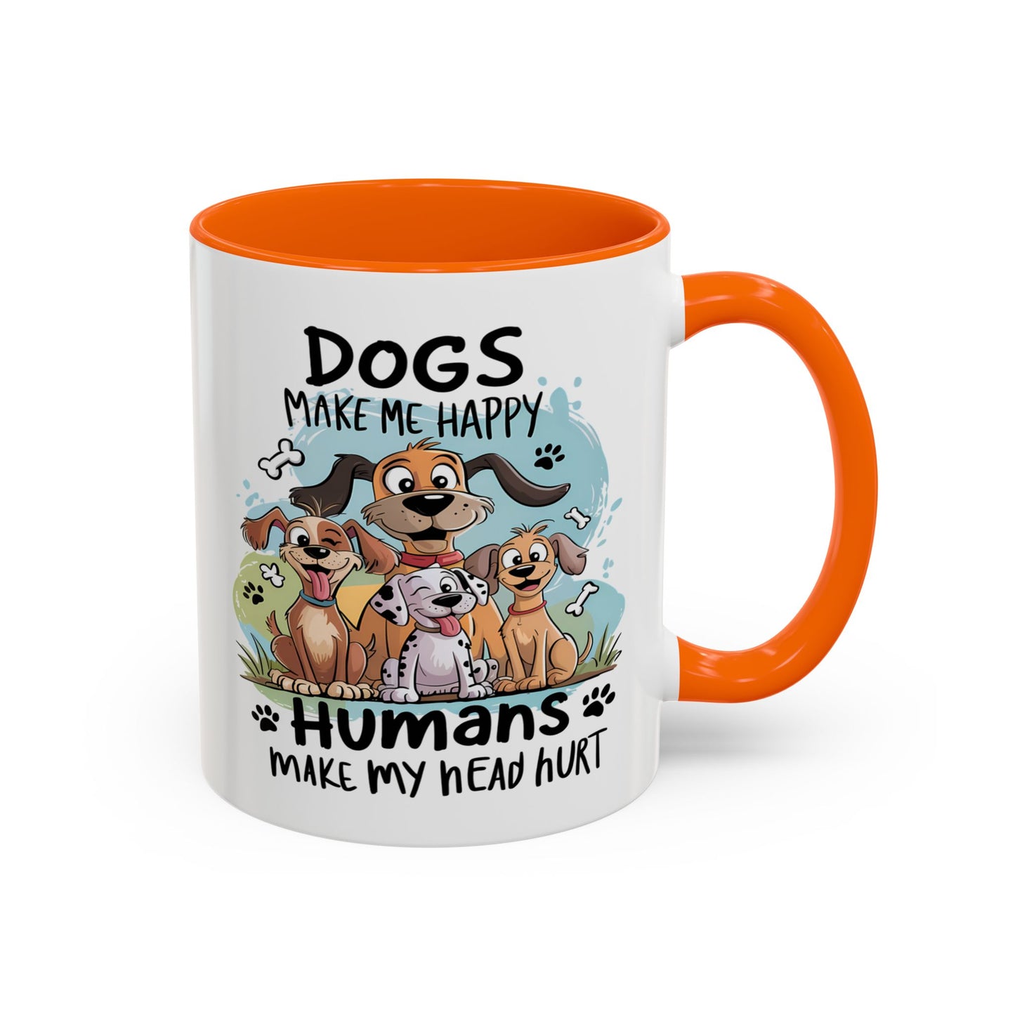 Animal Mug - Dogs Make Me Happy