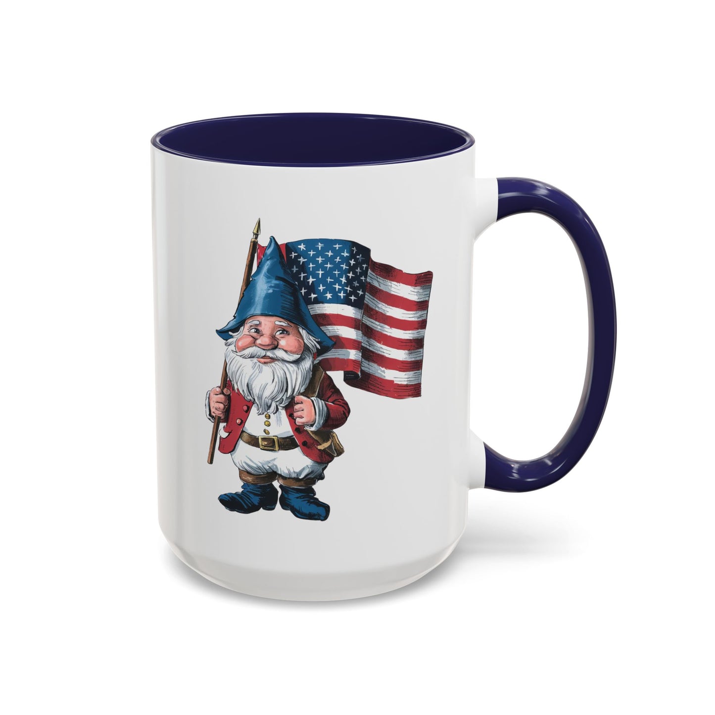 4th of July Mug - American Gnome 4