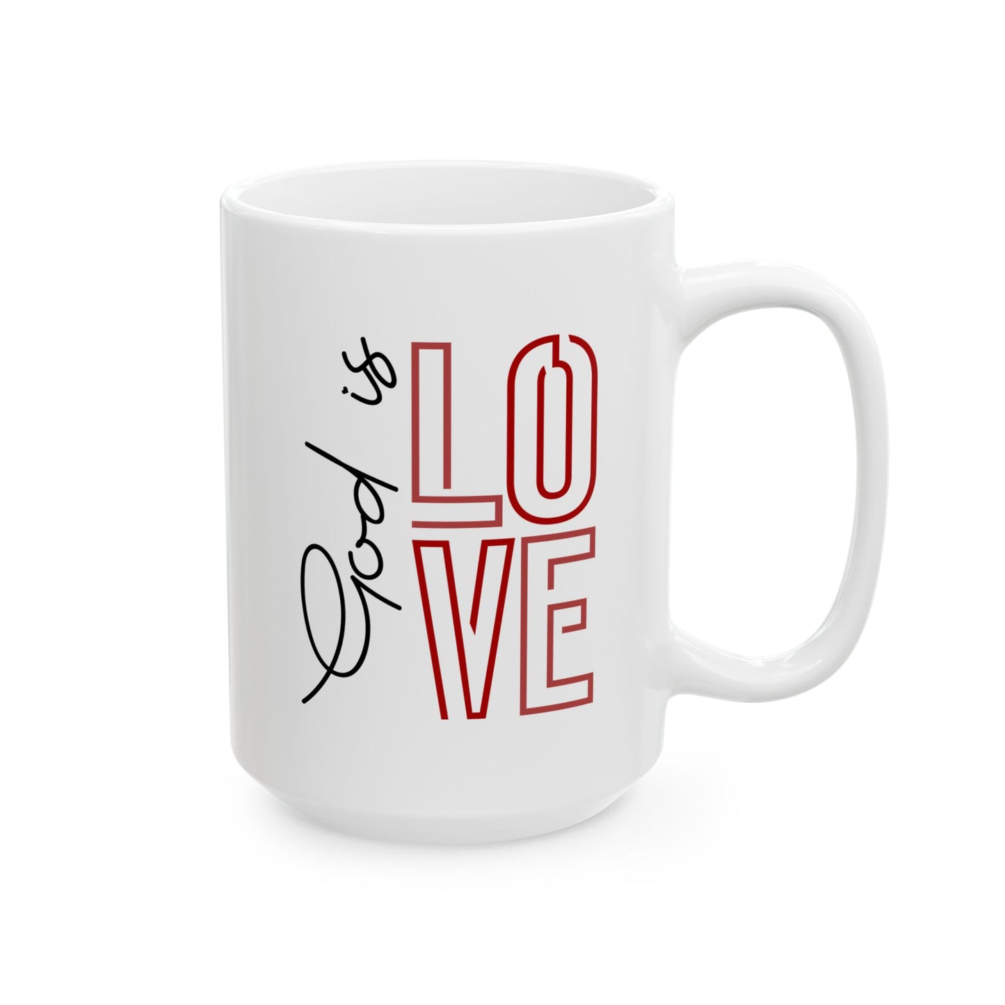Religious Mug - God Is Love