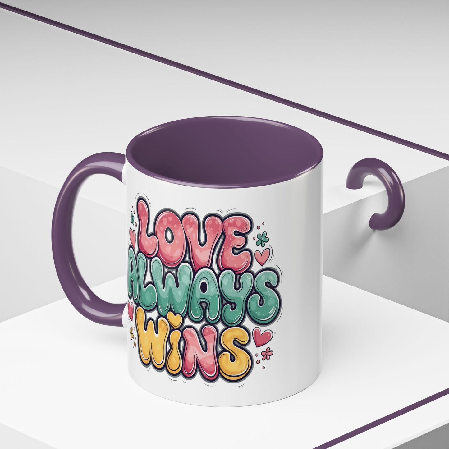 Anniversary Mug - Love Always Wins