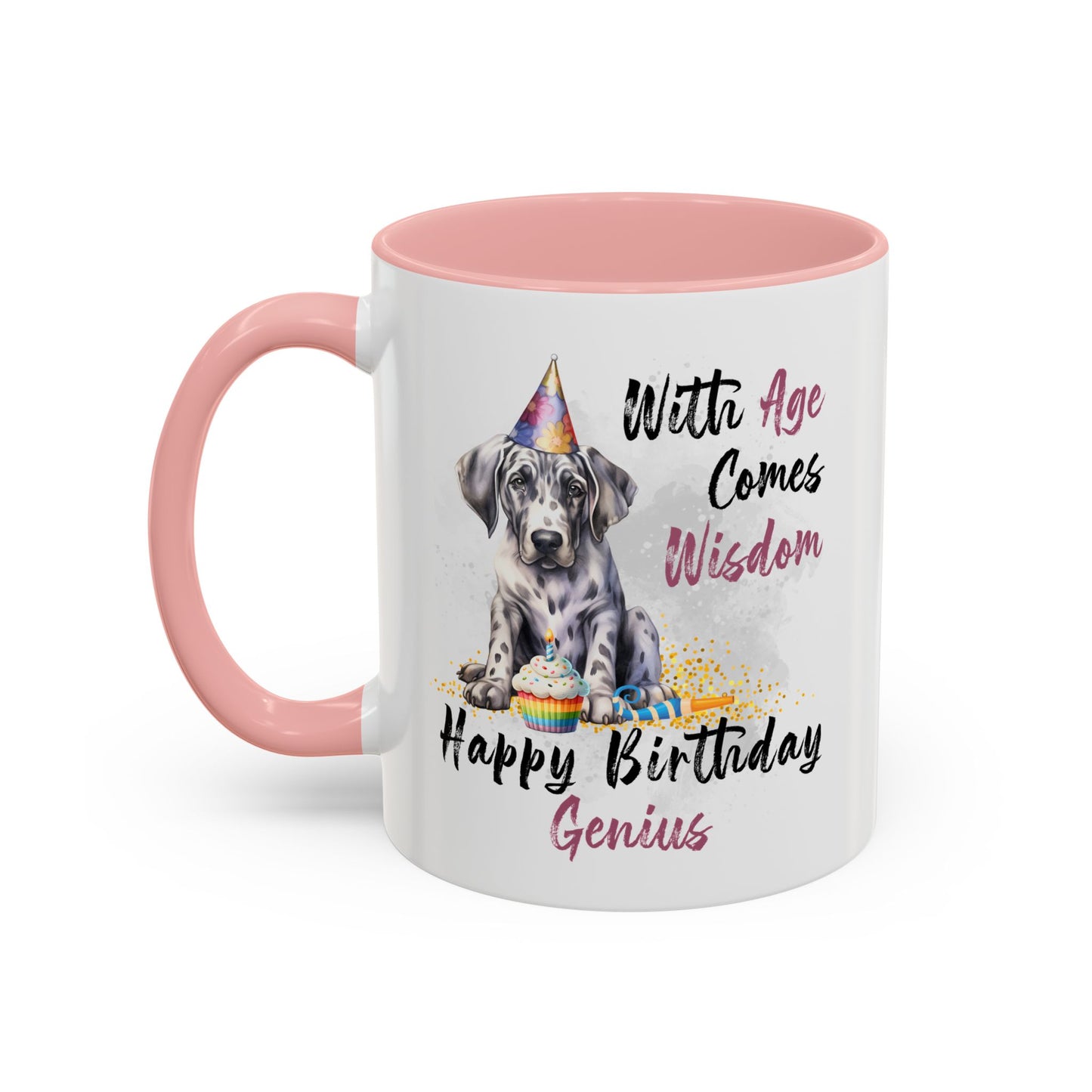 Birthday Mug - With Age Comes Wisdom