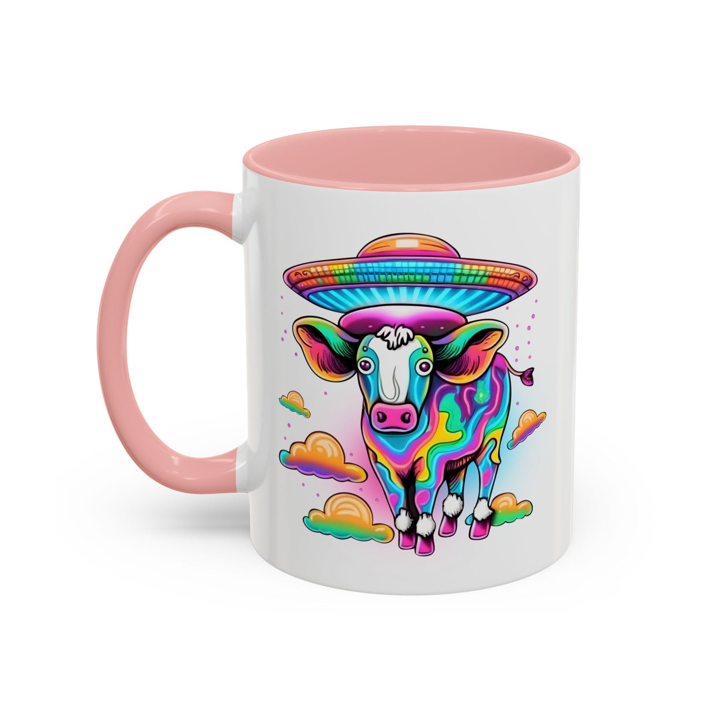 Alien Mug - Multicoloured Cow