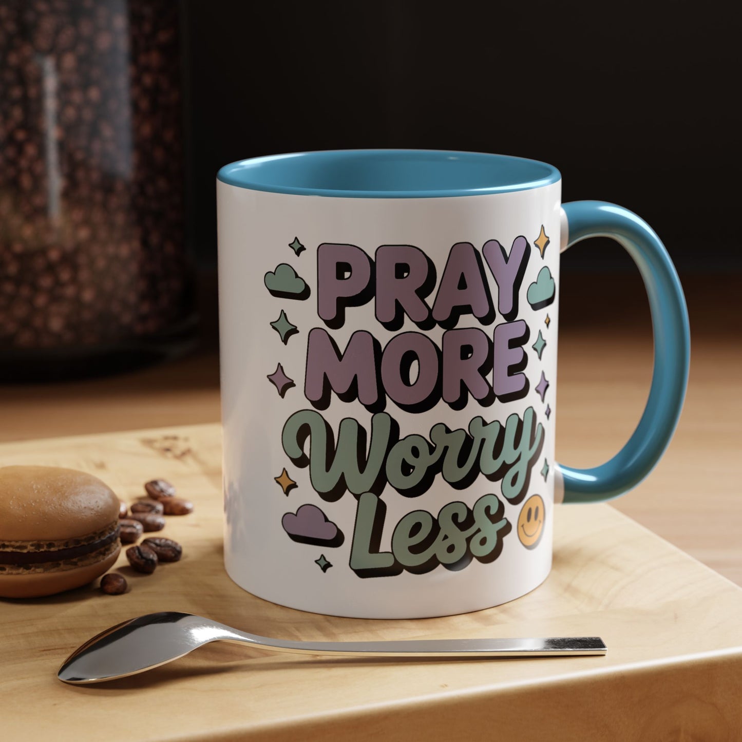 Motivation Mug - Pray More Worry Less