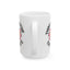 Motivation Mug - Think Positive Thoughts Retro Flower