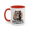 Humor Mug - Beware of My Cat