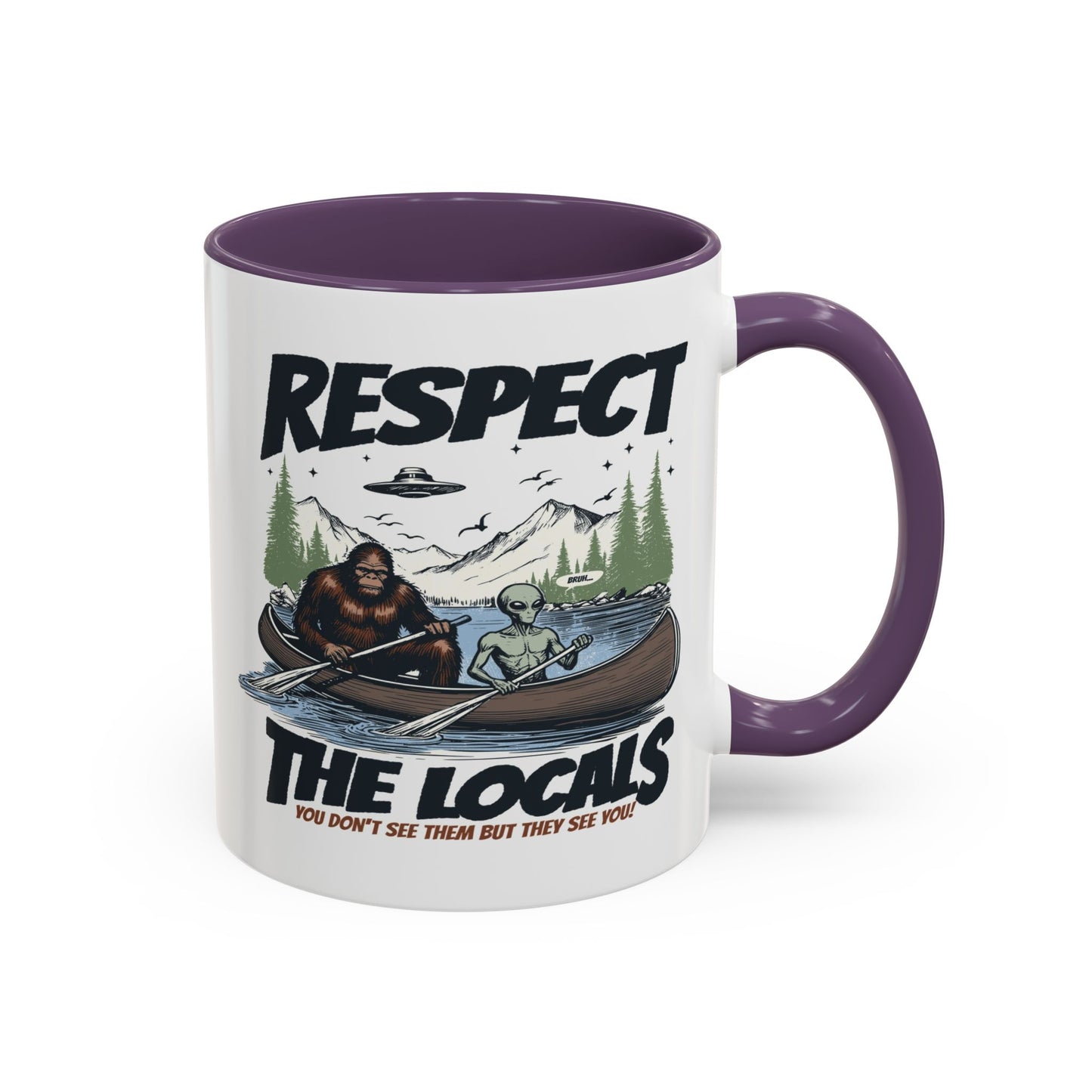 Alien Mug - Respect The Locals