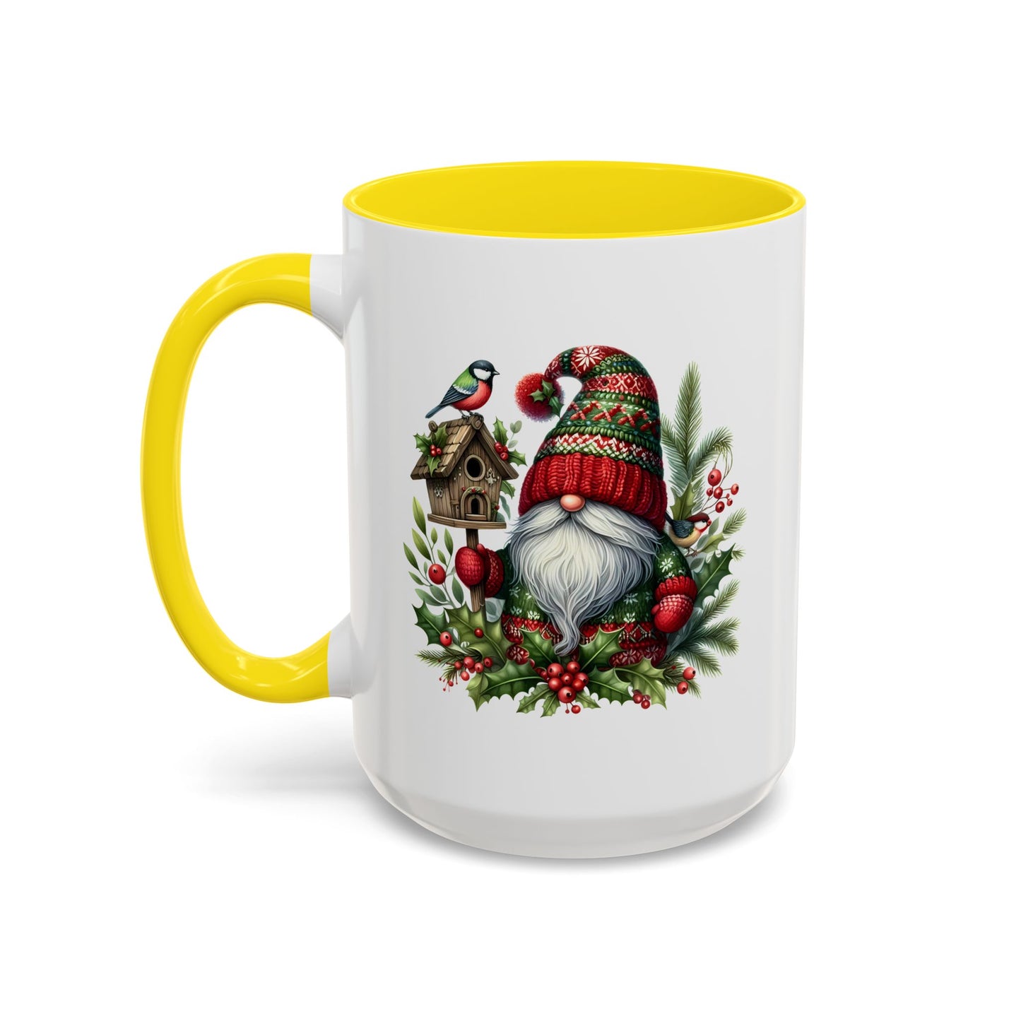 Christmas Mug - Red and Green Gnome