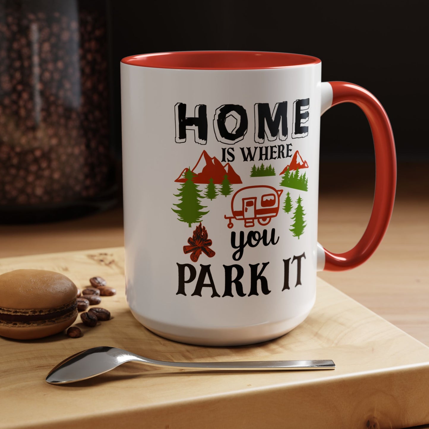 Adventure Mug - Home Is Where You Park It