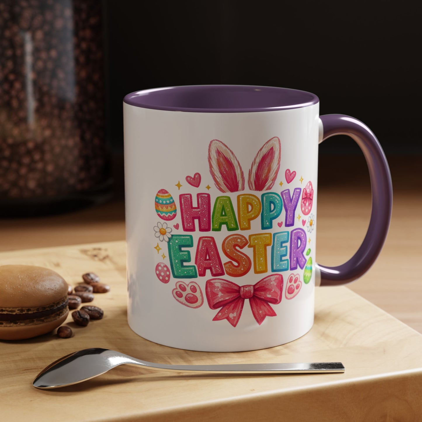 Easter Mug - Bunny Bow