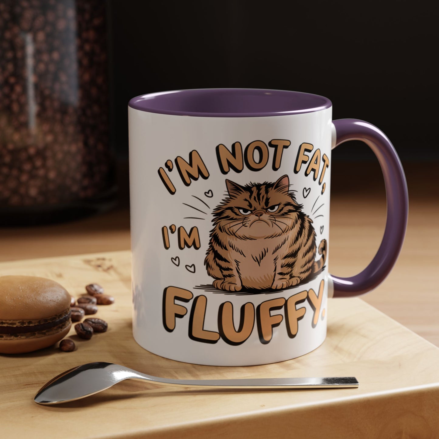 Animal Mug - I'm Not Fat I'm Fluffy