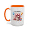 Birthday Mug - Happy Birthday Pink Ribbon Present