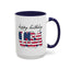 4th of July Mug - Happy Birthday USA