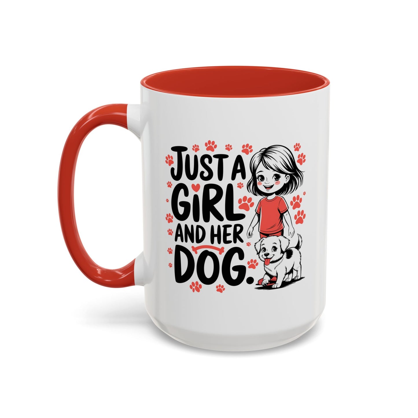Animal Mug - Just a Girl and Her Dog