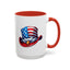 4th of July Mug - Bald Eagle American Hat