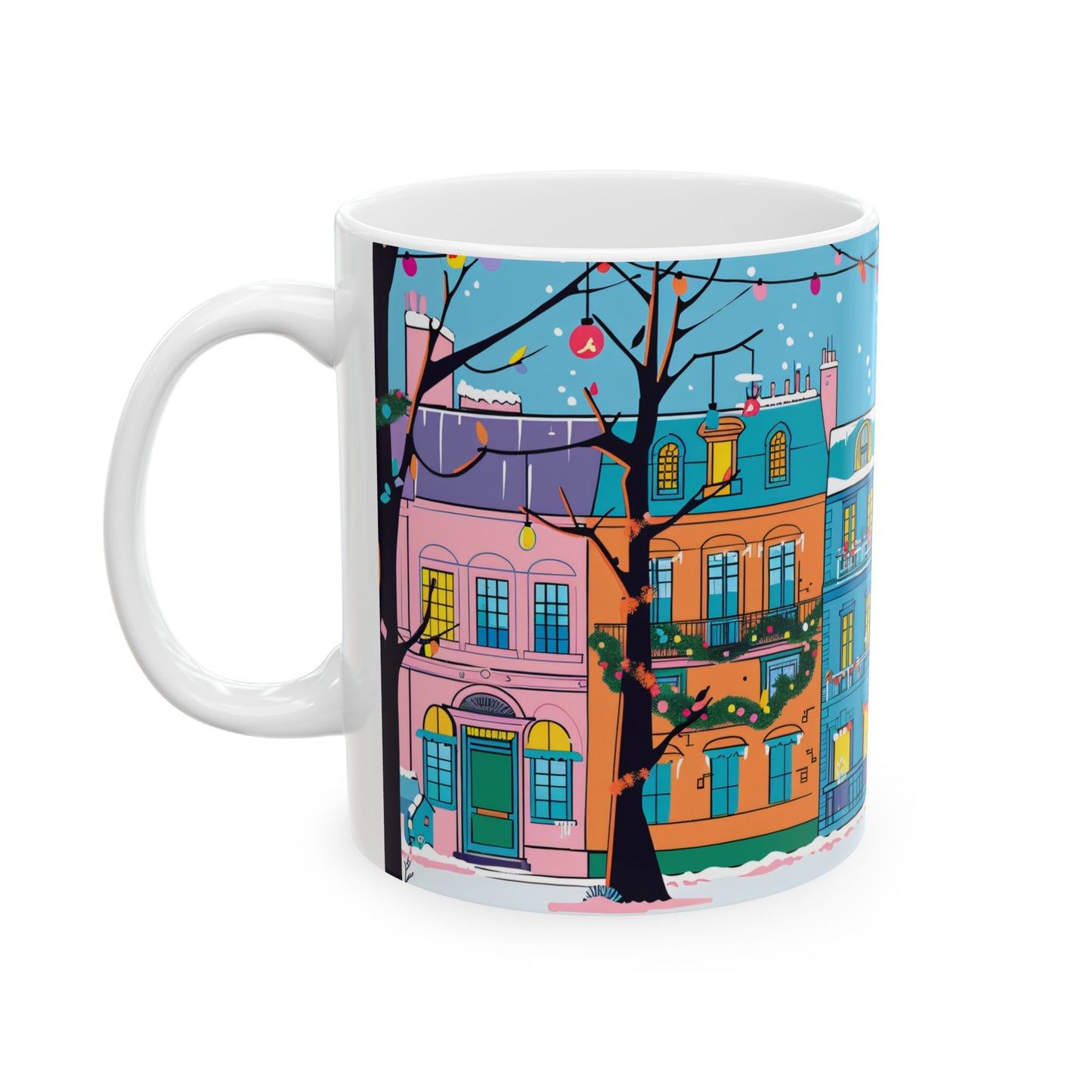 Christmas Mug - Christmas Town Wrap 2
