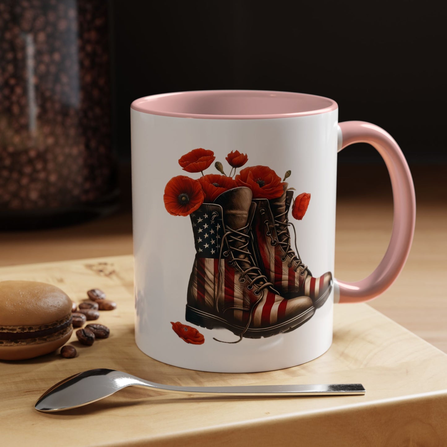 4th of July Mug - Fallen Soldier Boots