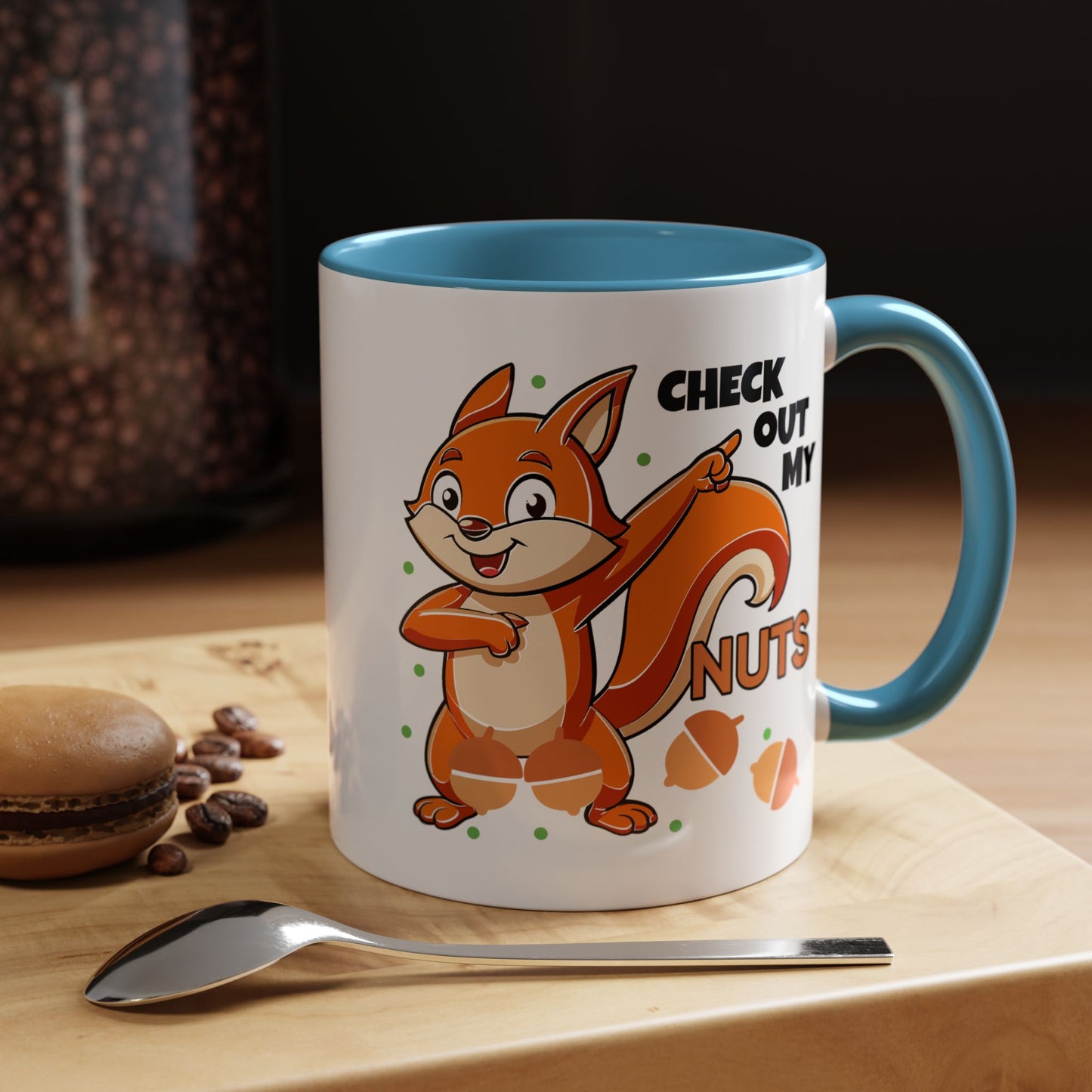 Humor Mug - Check Out My Nuts