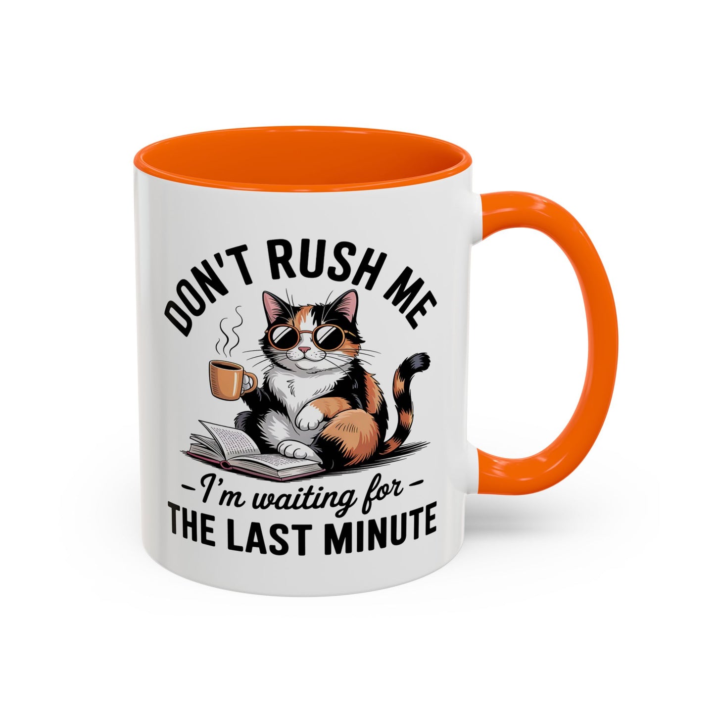 Humor Mug - Don't Rush Me Cat