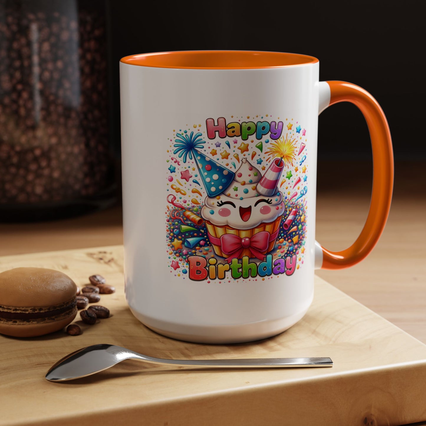 Birthday Mug - Happy Cupcake