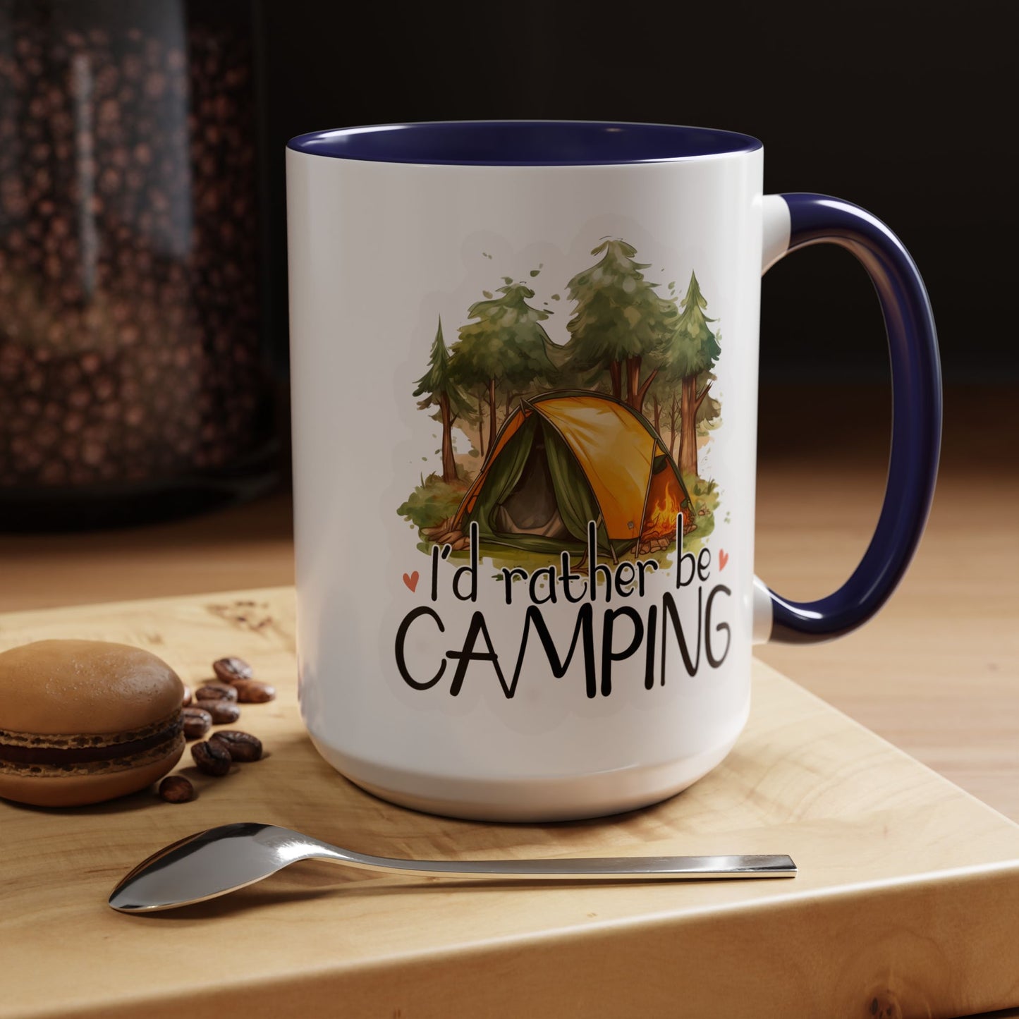 Adventure Mug - I'd Rather Be Camping Tent