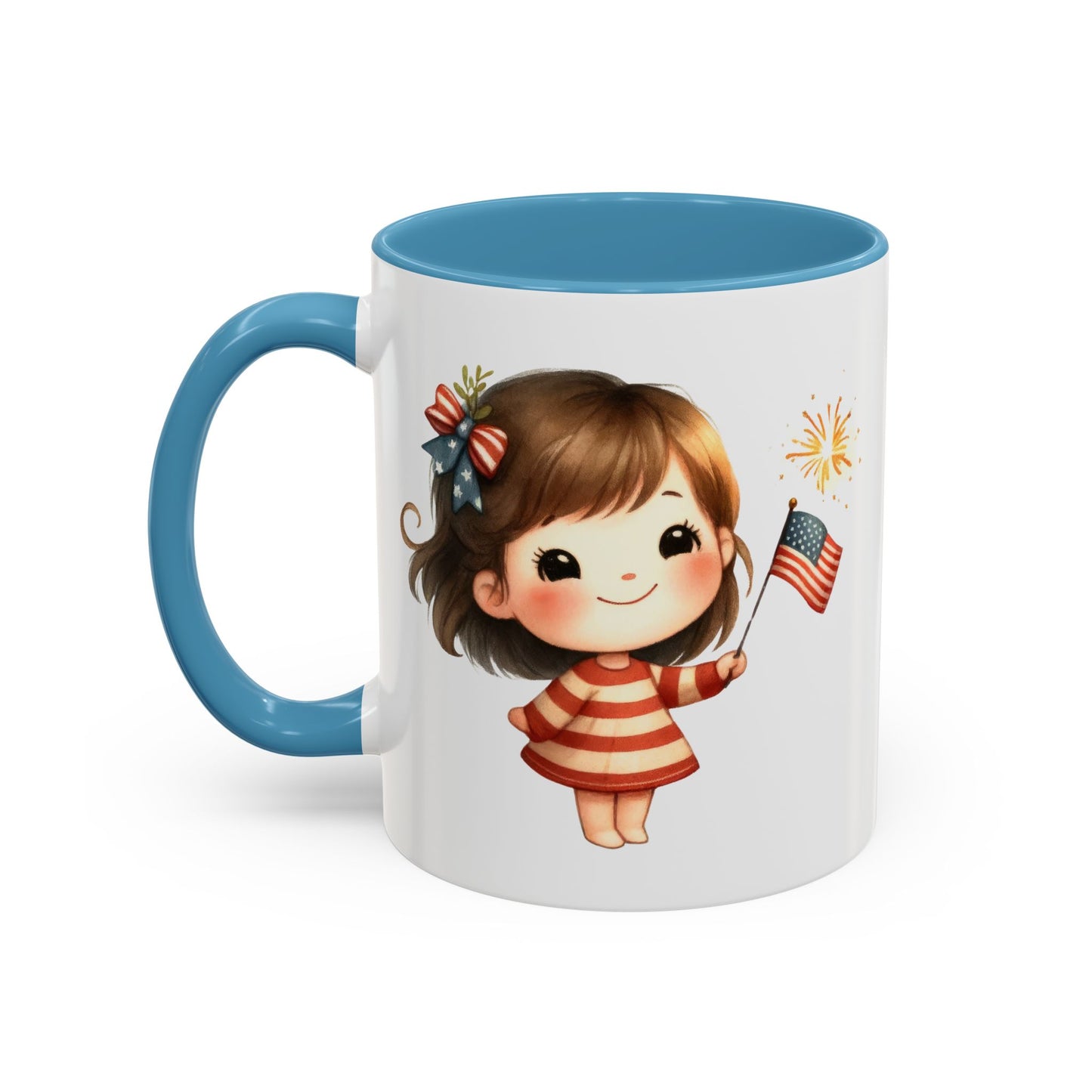 4th of July - American Girl Flag 3
