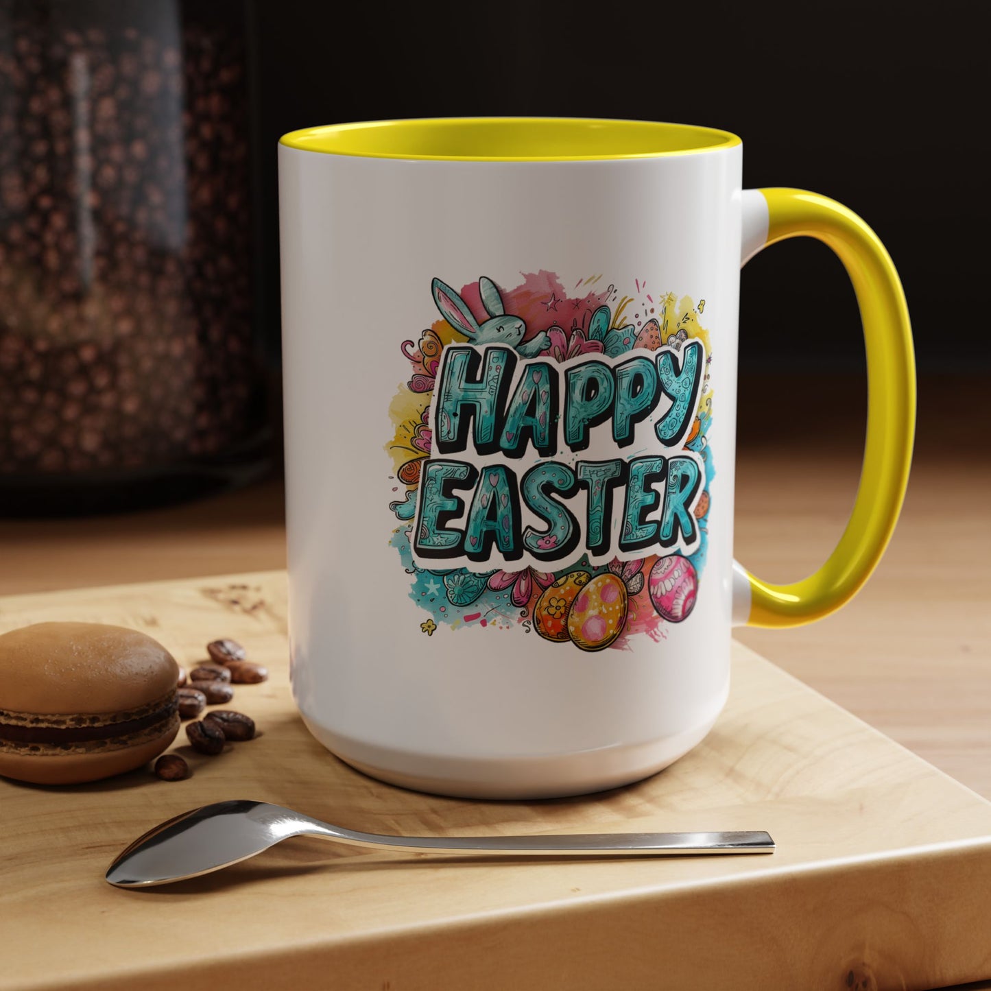 Easter Mug - Happy Easter Blue