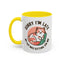 Humor Mug - Sorry I'm Late My Cat Was Sitting on Me