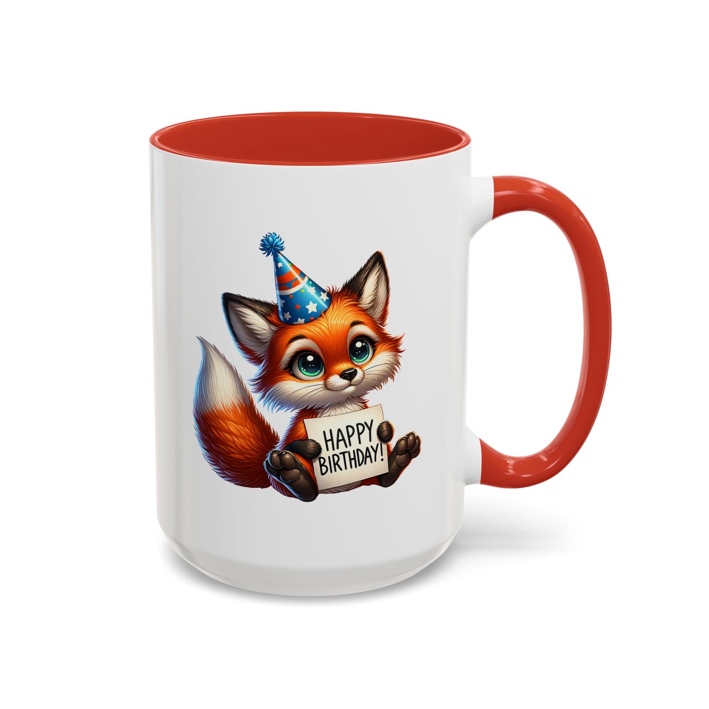 Birthday Mug - Fox Clipart