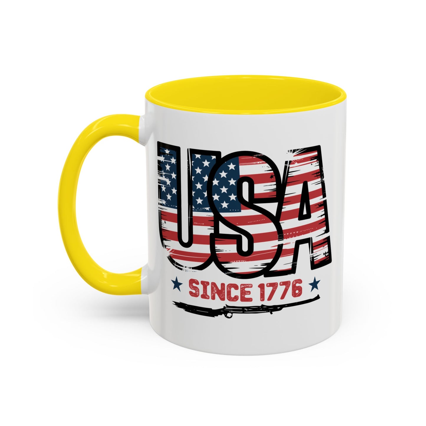 4th of July Mug - USA Since 1776 Gun