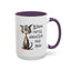 Humor Mug - Strong Coffee Brightens Your Mood