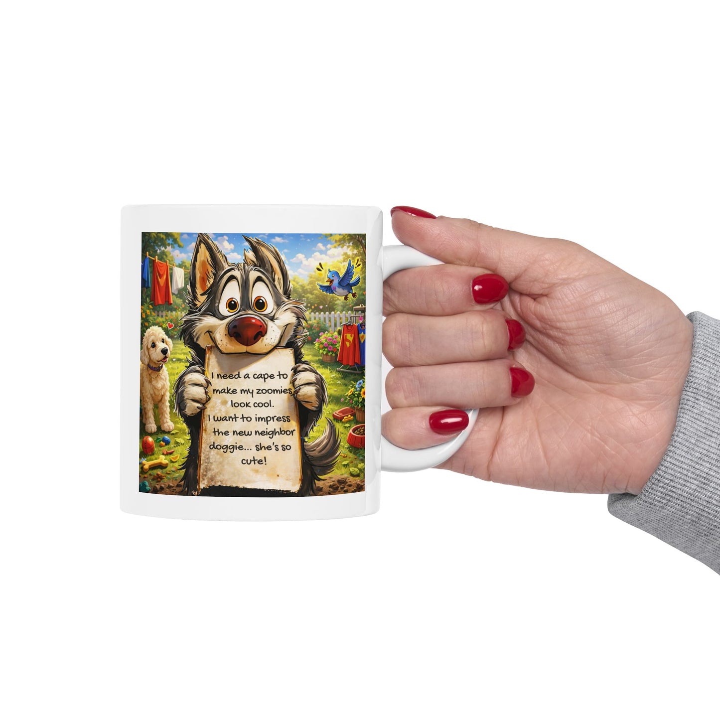 Animal Mug - I Need A Cape