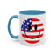 4th of July Mug - America Smiley Face