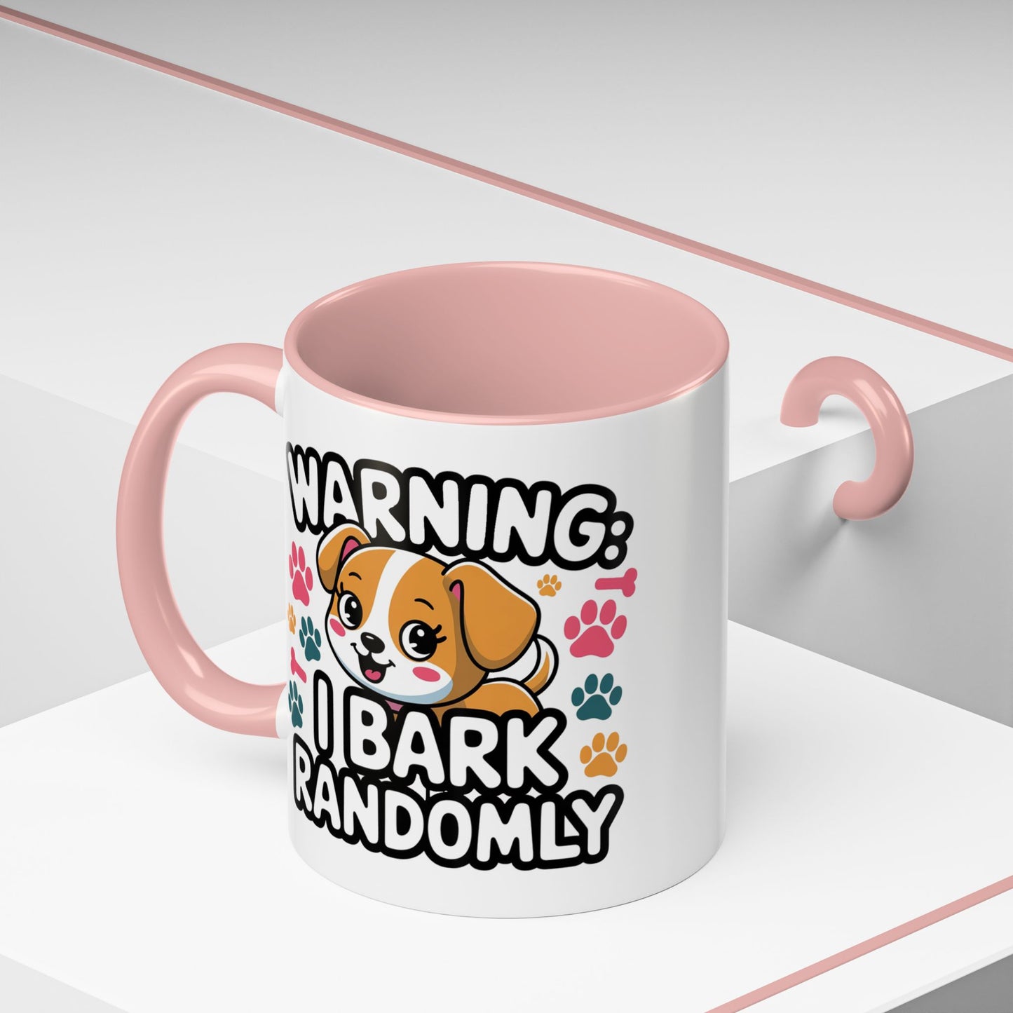 Animal Mug - Warning I Bark Randomly